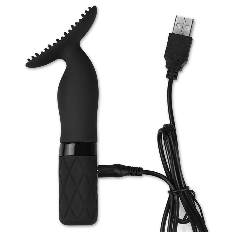 Estimulador O-Sensual Clit Jiggle USB Negro - Imagen 8