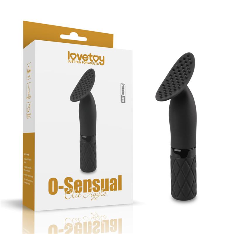Estimulador O-Sensual Clit Jiggle USB Negro - Imagen 10