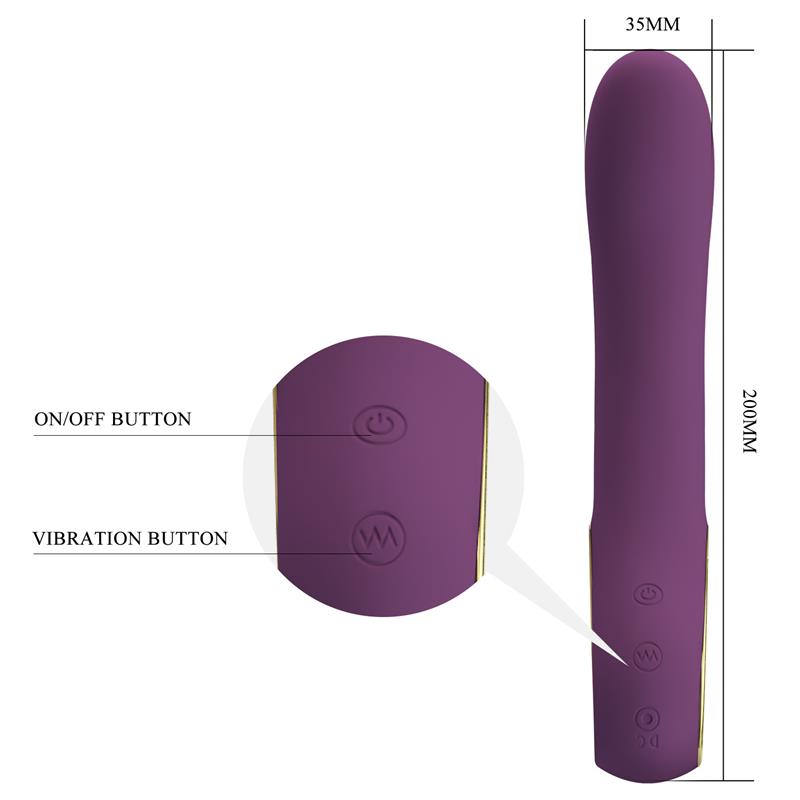Ethan Vibrador con APP Púrpura - Imagen 16