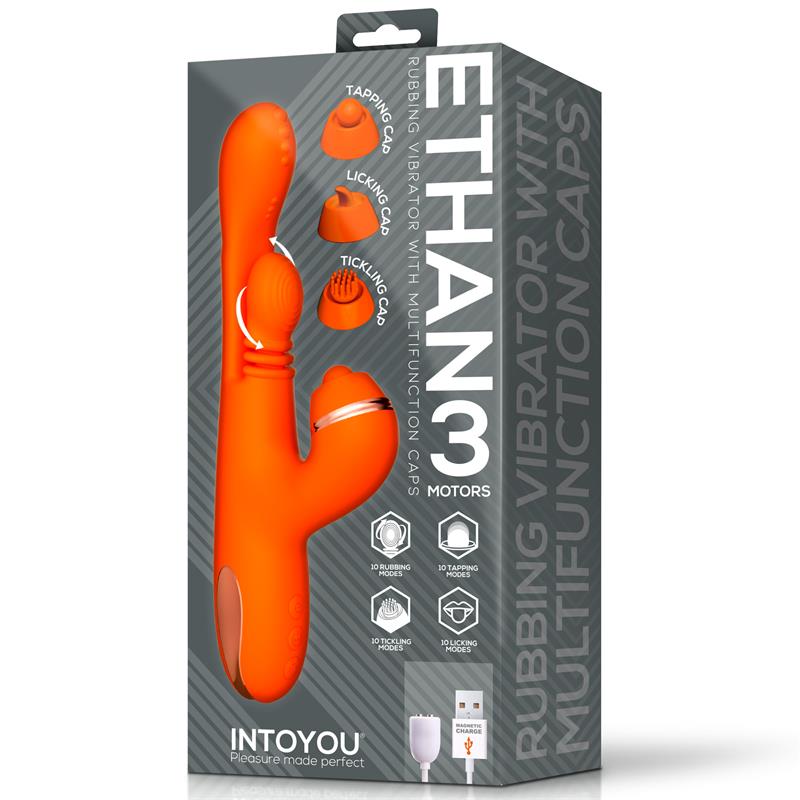 Ethan Vibrador Masaje 360º para el Punto G y Cabezales Intercambiables - Imagen 11