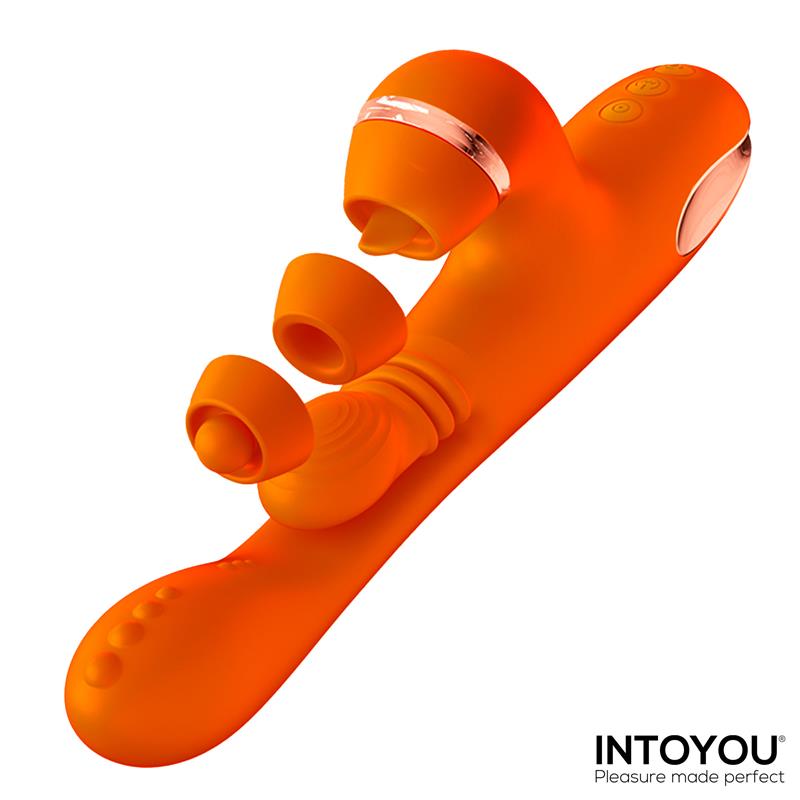 Ethan Vibrador Masaje 360º para el Punto G y Cabezales Intercambiables - Imagen 7