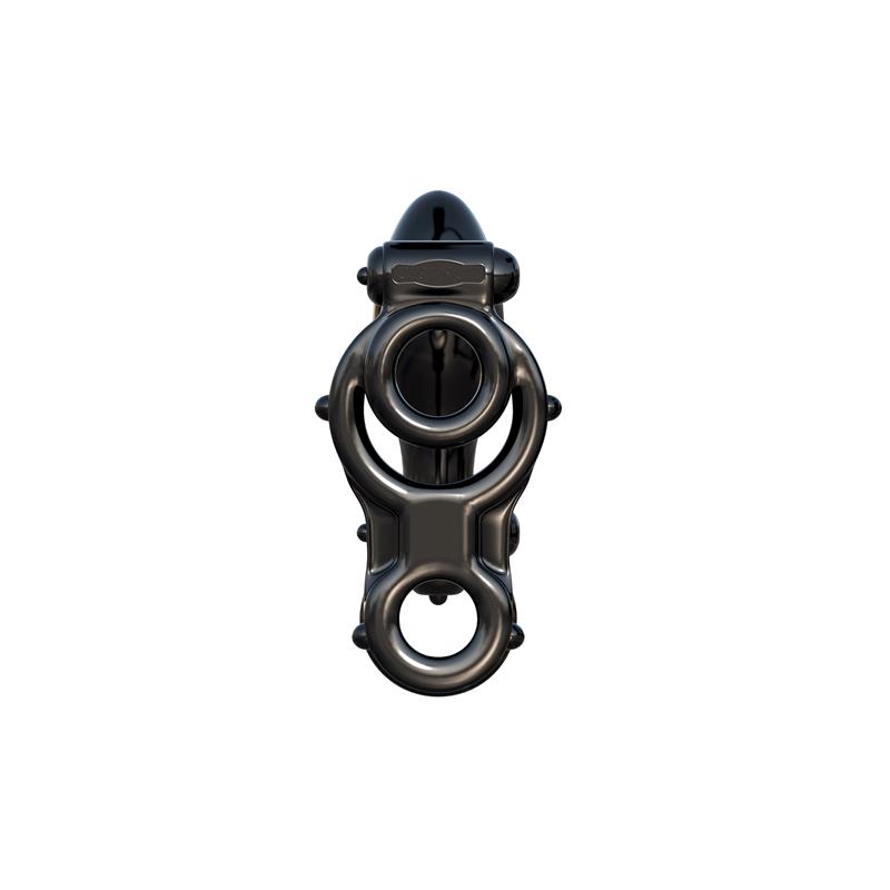 Fantasy C-Ringz Anillo con Plug Anal Ironman Negro - Imagen 4