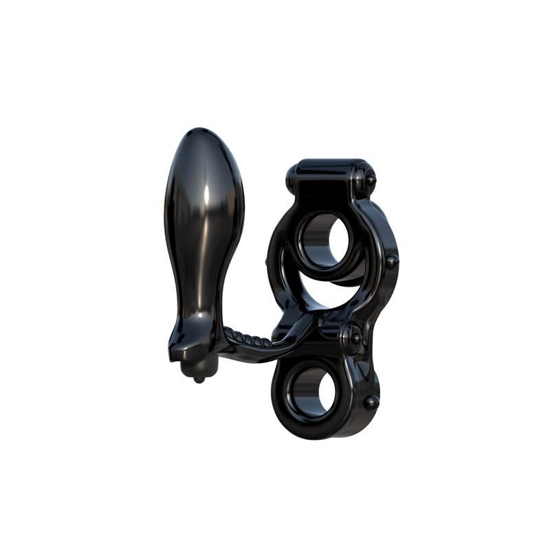 Fantasy C-Ringz Anillo con Plug Anal Ironman Negro - Imagen 8