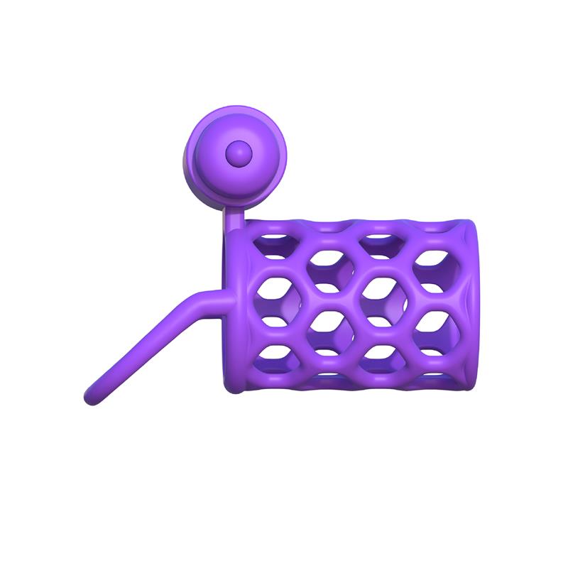 Fantasy C-Ringz Anillo Vibrador Jaula para Parejas Púrpura - Imagen 5