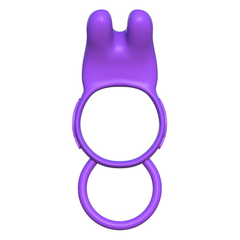 Fantasy C-Ringz Anillo Vibrador Rabbit Doble Púrpura - Imagen 6