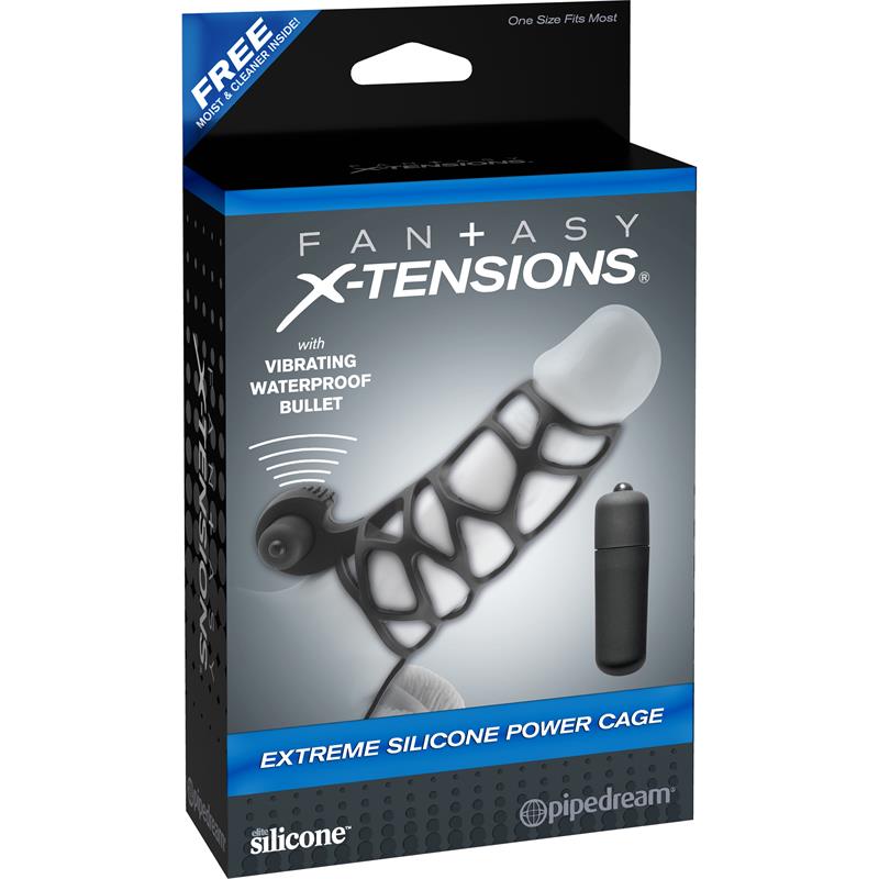 Fantasy X-tensions Correa de penes Extreme - Color Negro - Imagen 4