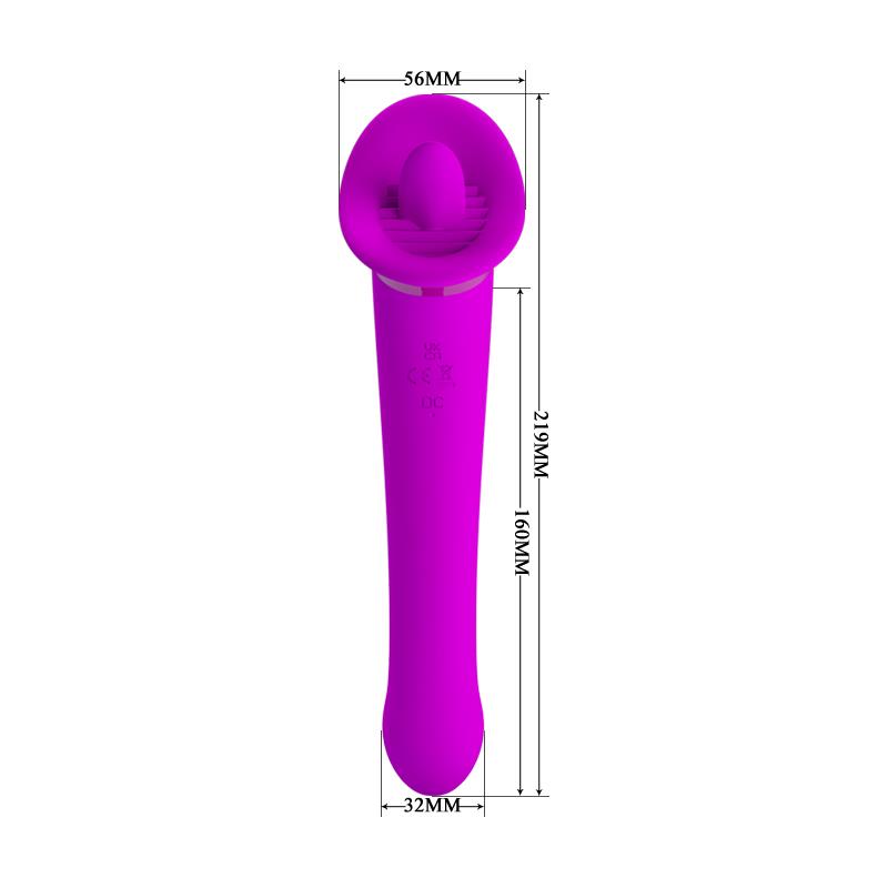 Faust Vibrador con Lengua Estimuladora USB - Imagen 8