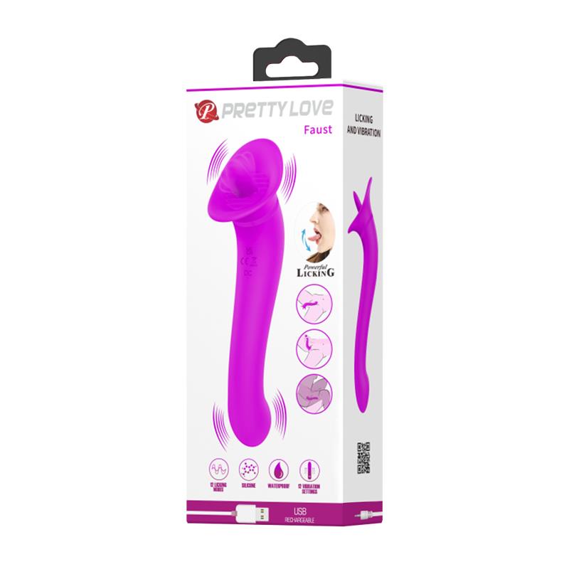 Faust Vibrador con Lengua Estimuladora USB - Imagen 9