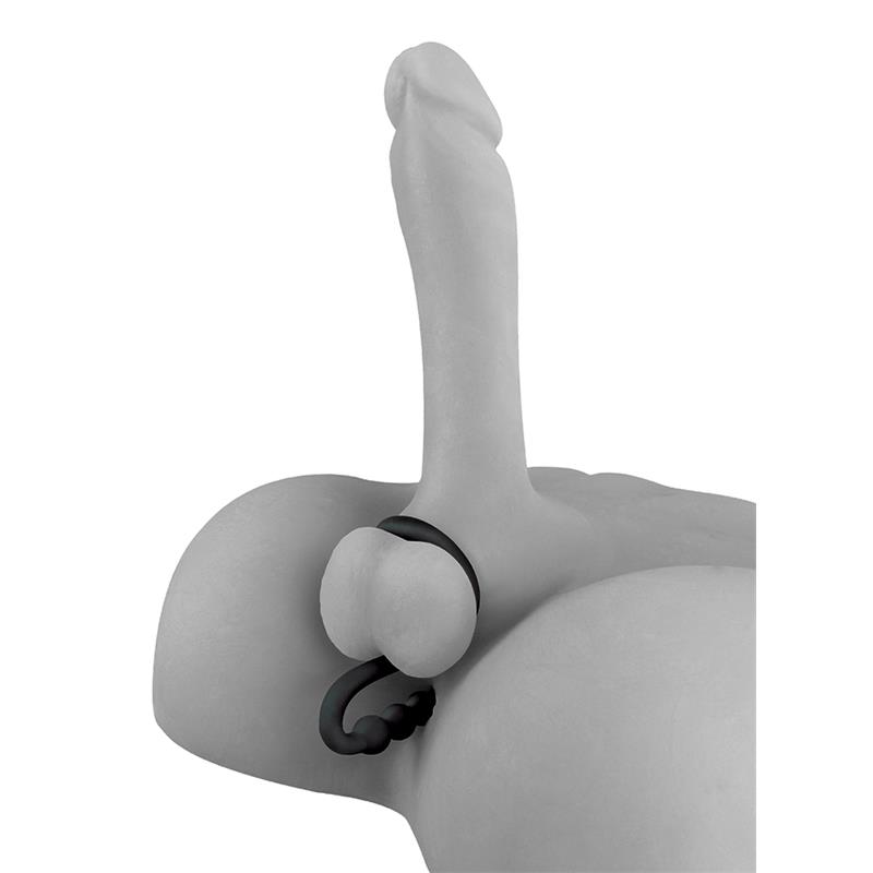 Fetish Fantasy Elite Perlas Anales con Anillo Testicular Negro - Imagen 3