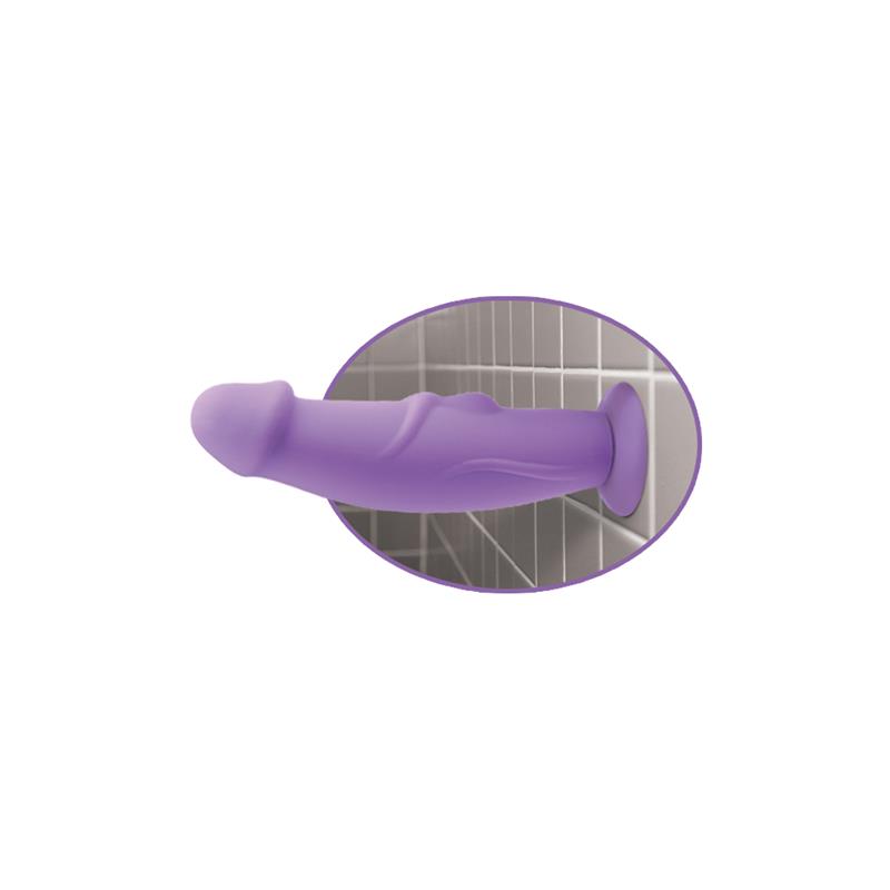 Fetish Fantasy Elite Vibrating 15,2 cm Dildo Púrpura - Imagen 4
