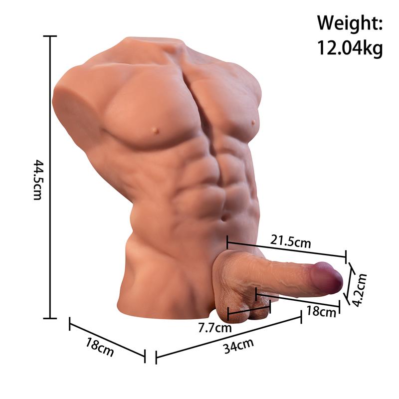 Fitter Torso con Dildo Desmontable, Thrusting y APP 11.6 kg - Imagen 14
