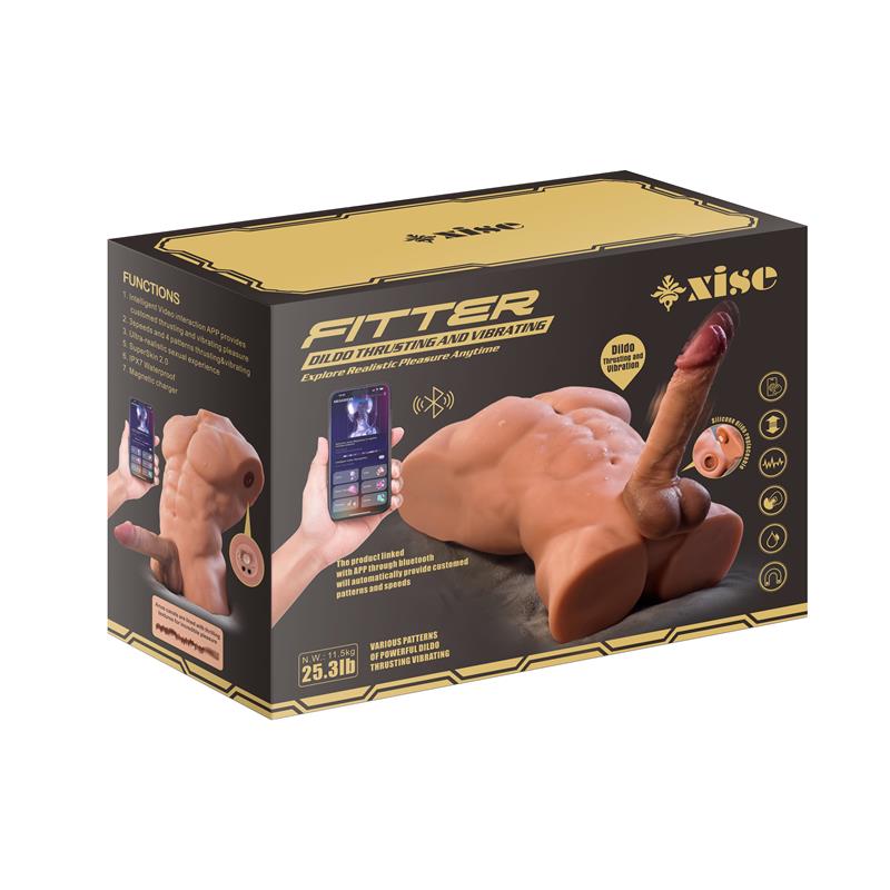 Fitter Torso con Dildo Desmontable, Thrusting y APP 11.6 kg - Imagen 3