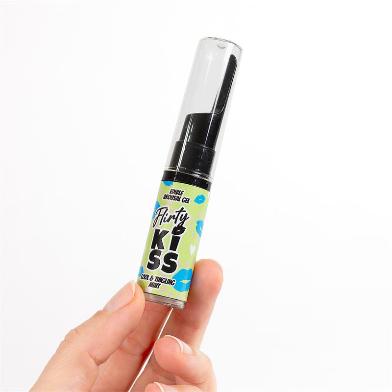 Flirty Kiss Geles para Sexo Oral Fresa y Menta 2x8gr - Imagen 4