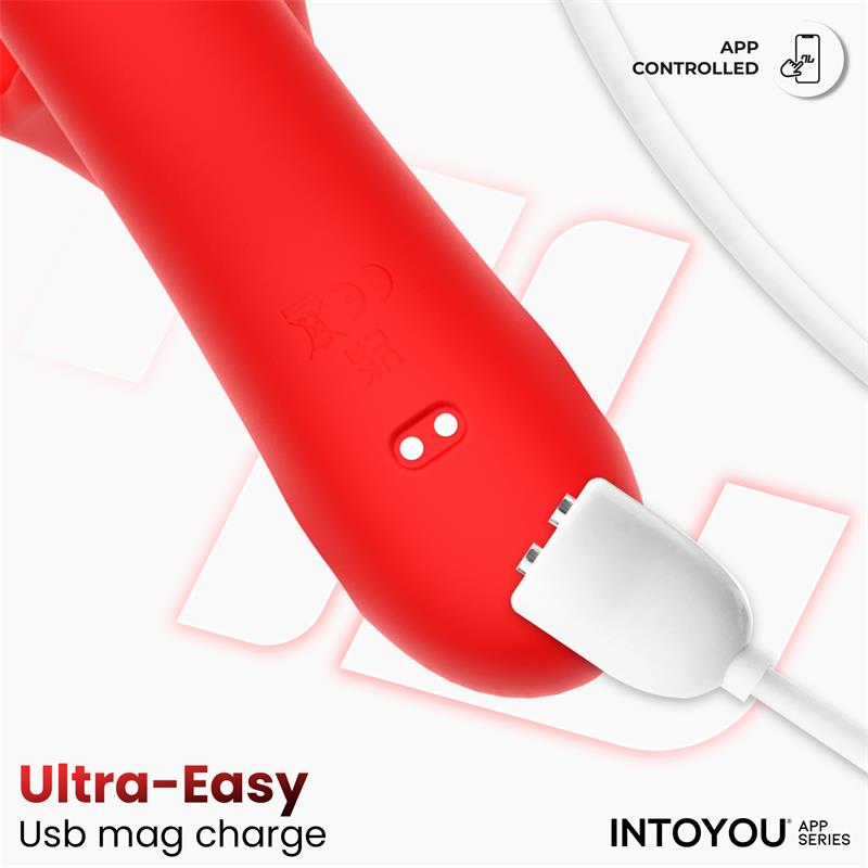 Franky Vibrador con Biting y Bola Rotativa con APP - Imagen 11