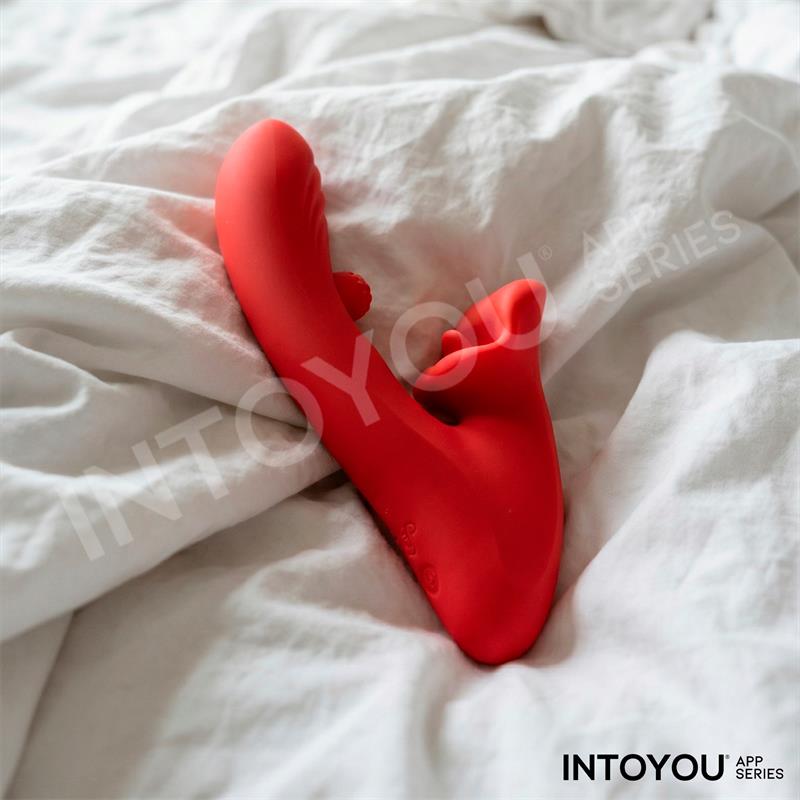 Franky Vibrador con Biting y Bola Rotativa con APP - Imagen 9