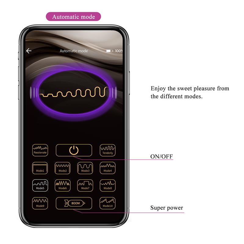 Franz Vibrador con Estimulador de Braguita y APP - Imagen 12