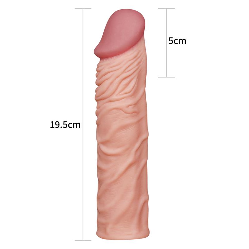 Funda para el Pene Add 2 Pleasure X Tender Natural - Imagen 5