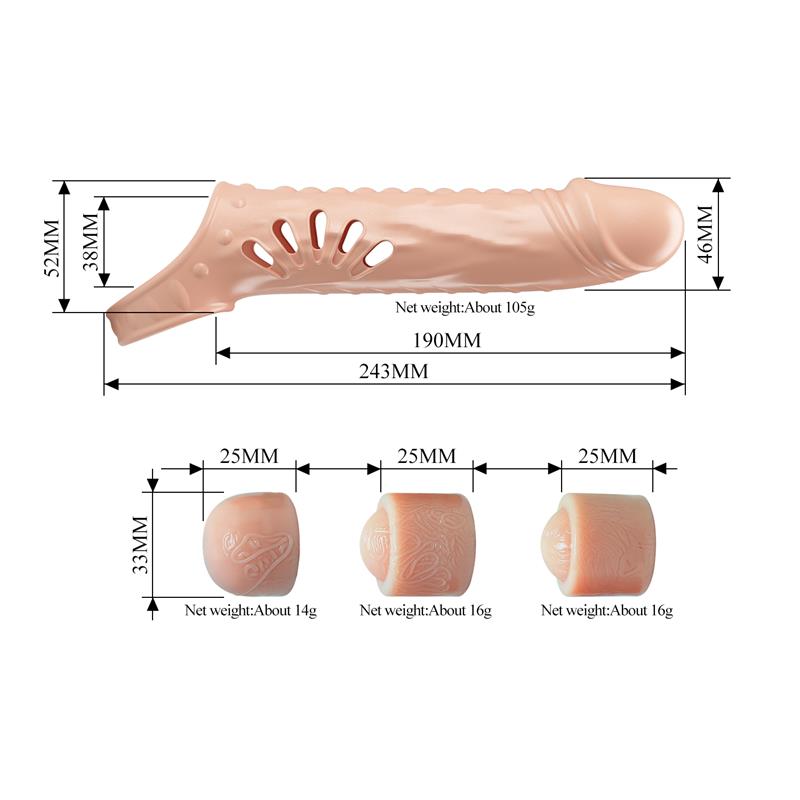Funda para el Pene con Extensores - Imagen 9