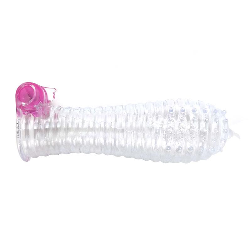 Funda para el Pene con Vibración Transparente - Imagen 5