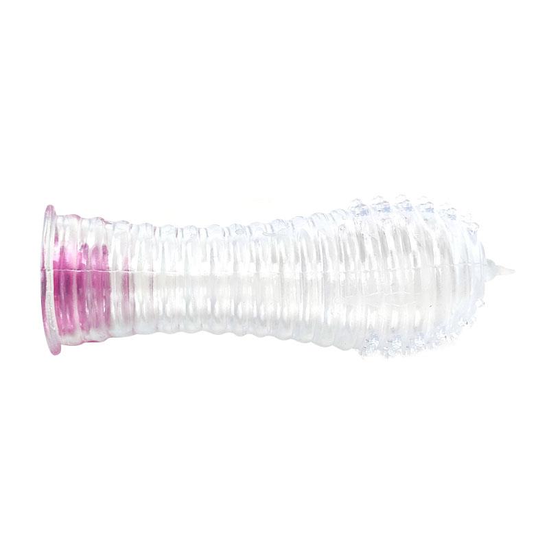 Funda para el Pene con Vibración Transparente - Imagen 6