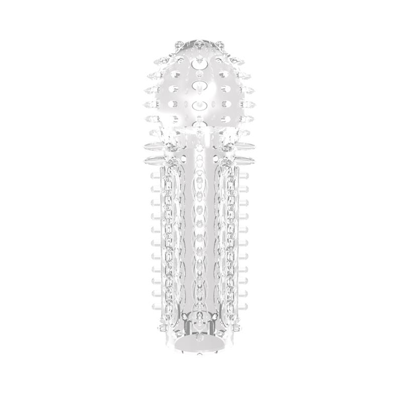 Funda para el Pene Nubby Transparente - Imagen 3