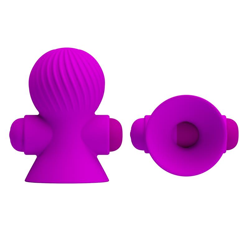 Funda para los Pezones con Vibración Rosa - Imagen 2