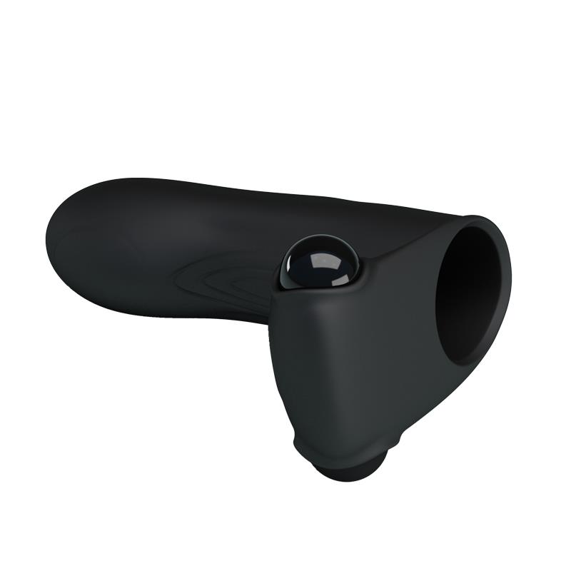 Funda Vibradora para el Dedo Adonis Negro - Imagen 4
