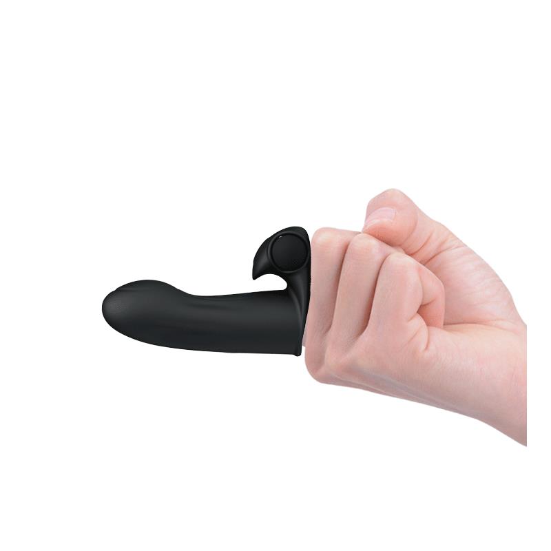Funda Vibradora para el Dedo Adonis Negro - Imagen 6
