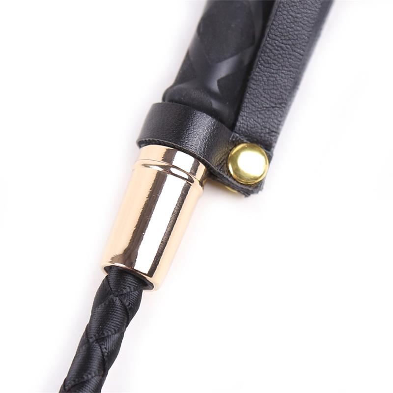 Fusta Clásica Negro y Dorado 30 cm - Imagen 6
