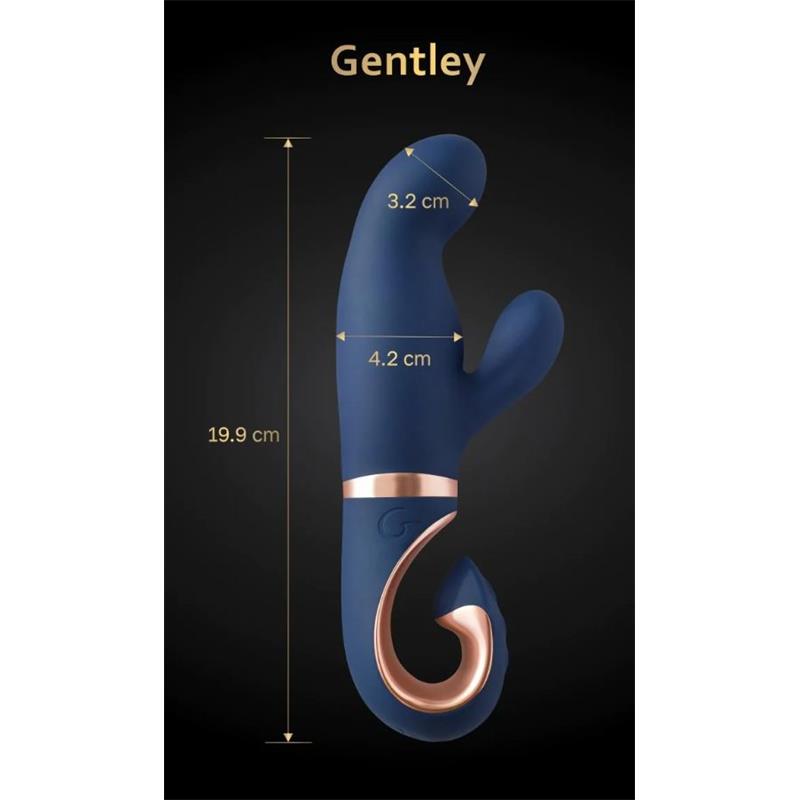 Gentley Vibrador Punto G Caribbean Blue - Imagen 4