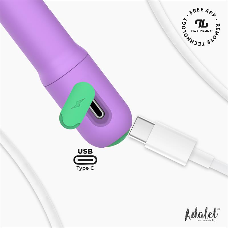 Gently Estimulador Punto G con APP Lavanda - Imagen 8