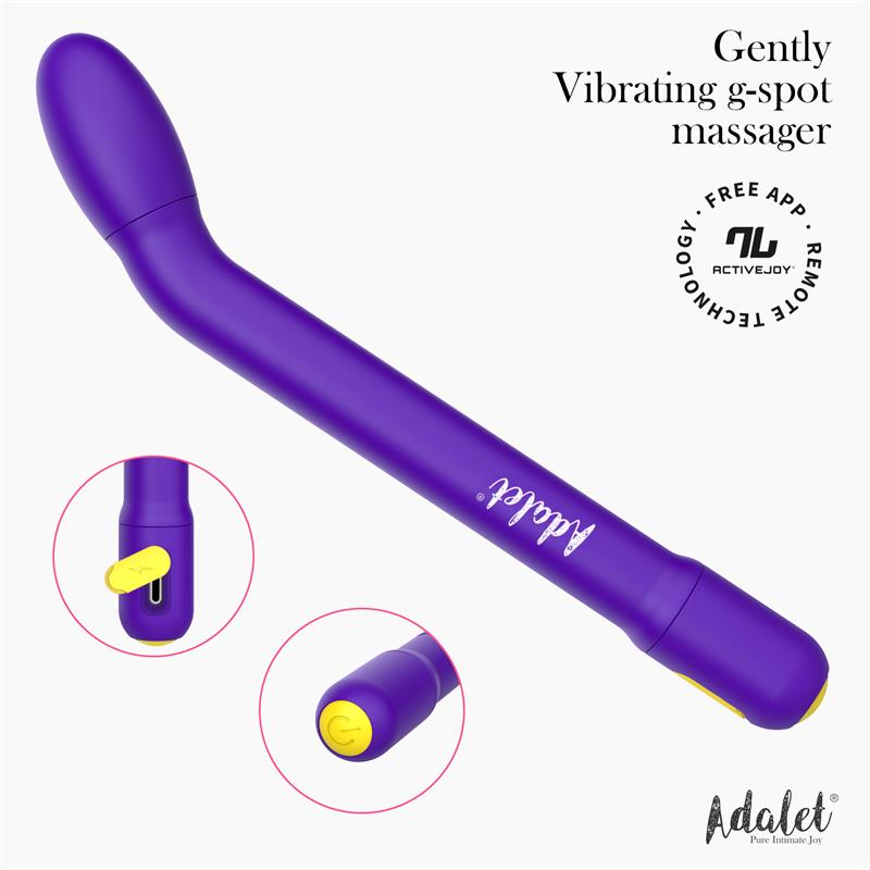 Gently Estimulador Punto G con APP Purpura - Imagen 5
