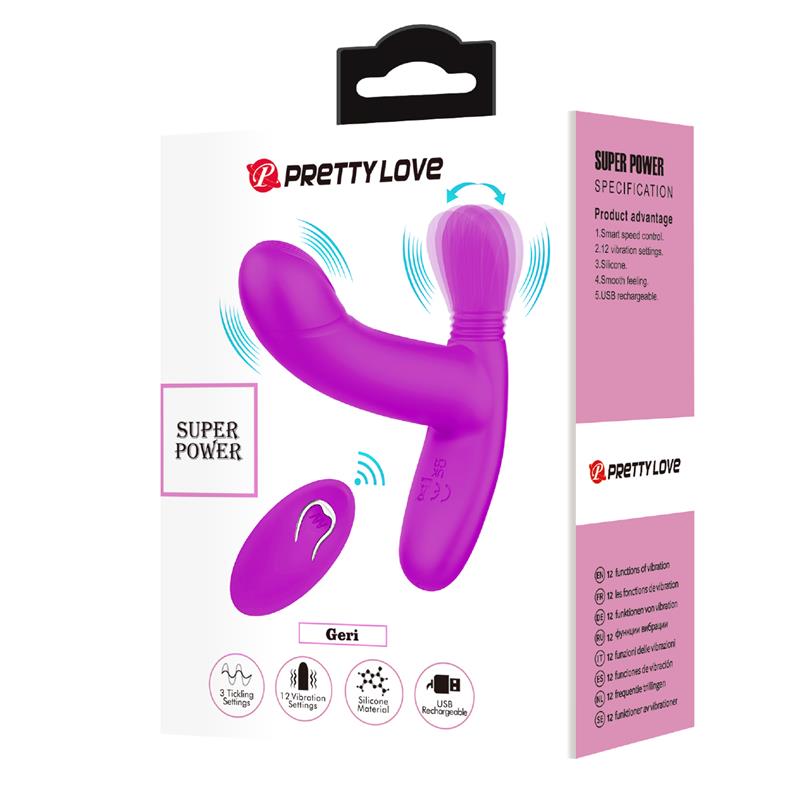 Geri Estimulador con Vibración y Licking con Control Remoto - Imagen 10