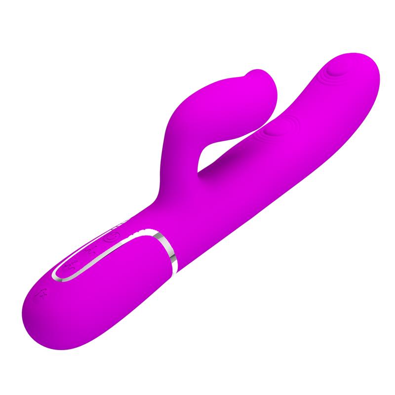 Gigi Vibrador con Licking y Thumping Fucsia - Imagen 5