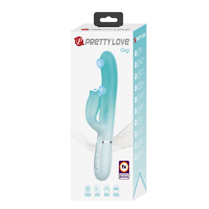 Gigi Vibrador con Thumping y Licking - Imagen 11