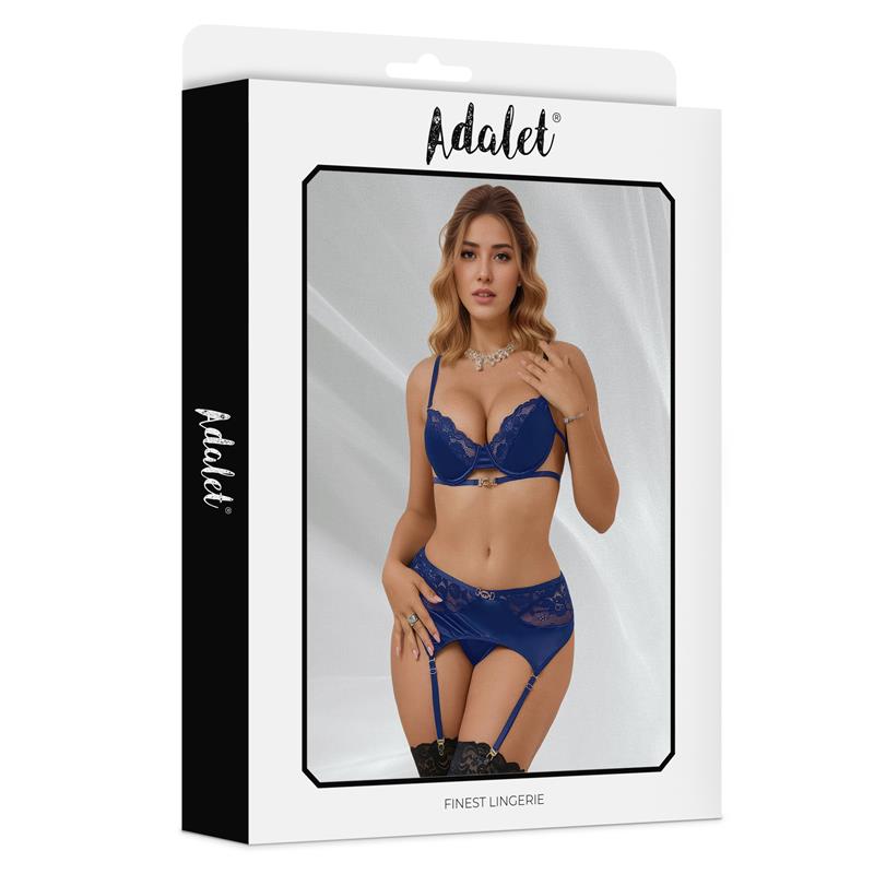 Giselle Set con Liguero Azul - Imagen 3