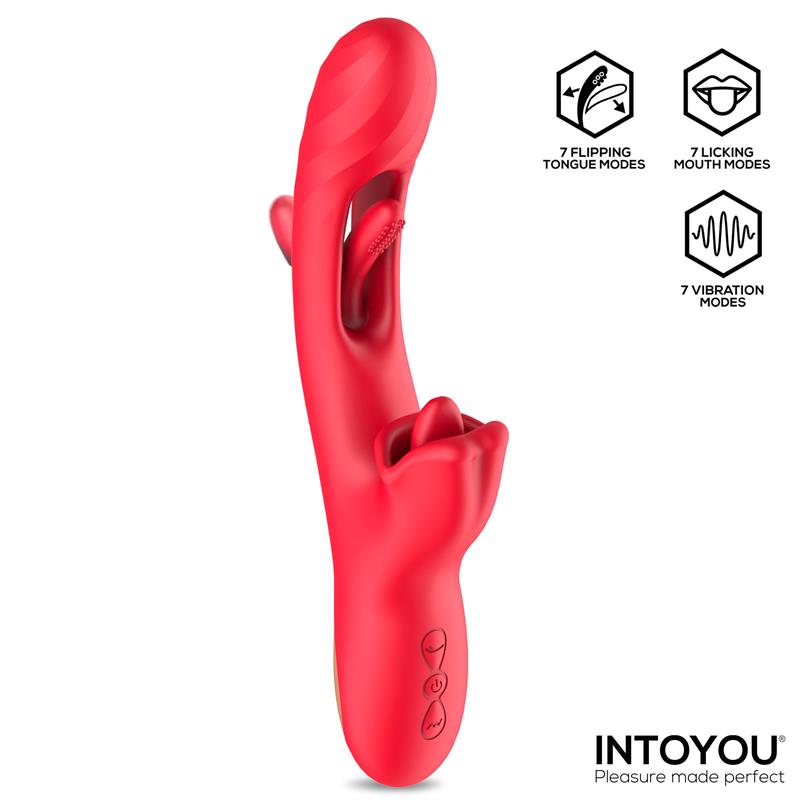 Grant Vibrador con Flipping y Lengua Licking 360º - Imagen 2