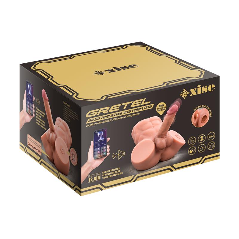 Gretel Semi Torso con Dildo Desmontable, Thrusting y APP 6 kg - Imagen 3