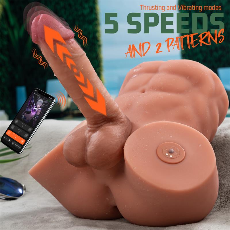 Gretel Semi Torso con Dildo Desmontable, Thrusting y APP 6 kg - Imagen 7