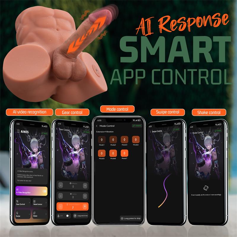 Gretel Semi Torso con Dildo Desmontable, Thrusting y APP 6 kg - Imagen 9