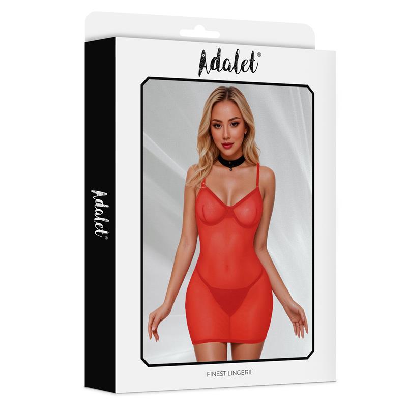 Hazel Babydoll Rojo - Imagen 2