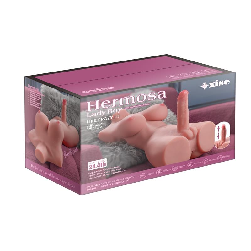 Hermosa Lady Boy Torso con Vibración y Thrusting 9.75 kg - Imagen 11