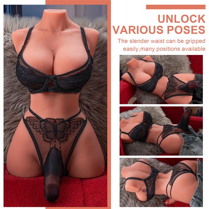 Hermosa Lady Boy Torso con Vibración y Thrusting 9.75 kg - Imagen 9