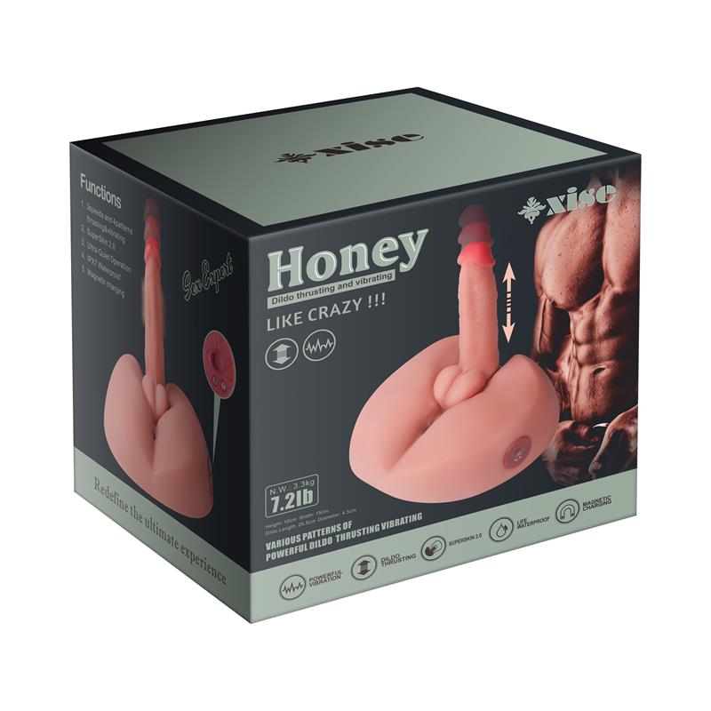 Honey Masturbador con Vibración y Thrusting 3.2 kg - Imagen 2