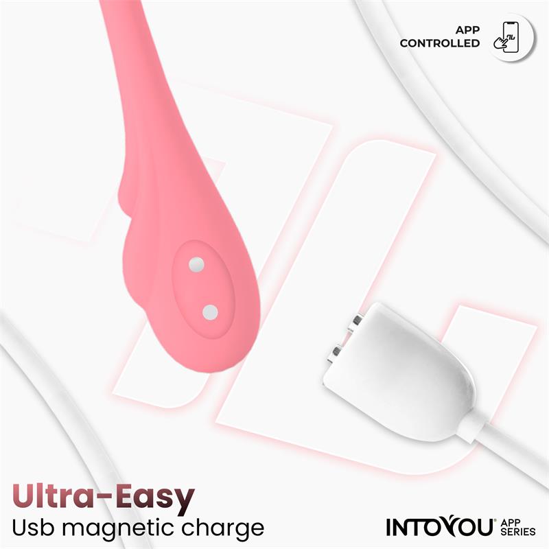 Huevo Vibrador con Movimiento Waving con APP USB - Imagen 8