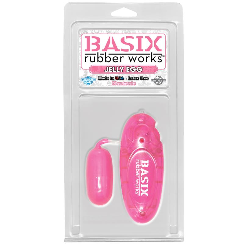 Huevo Vibrador Jelly Rosa - Imagen 2