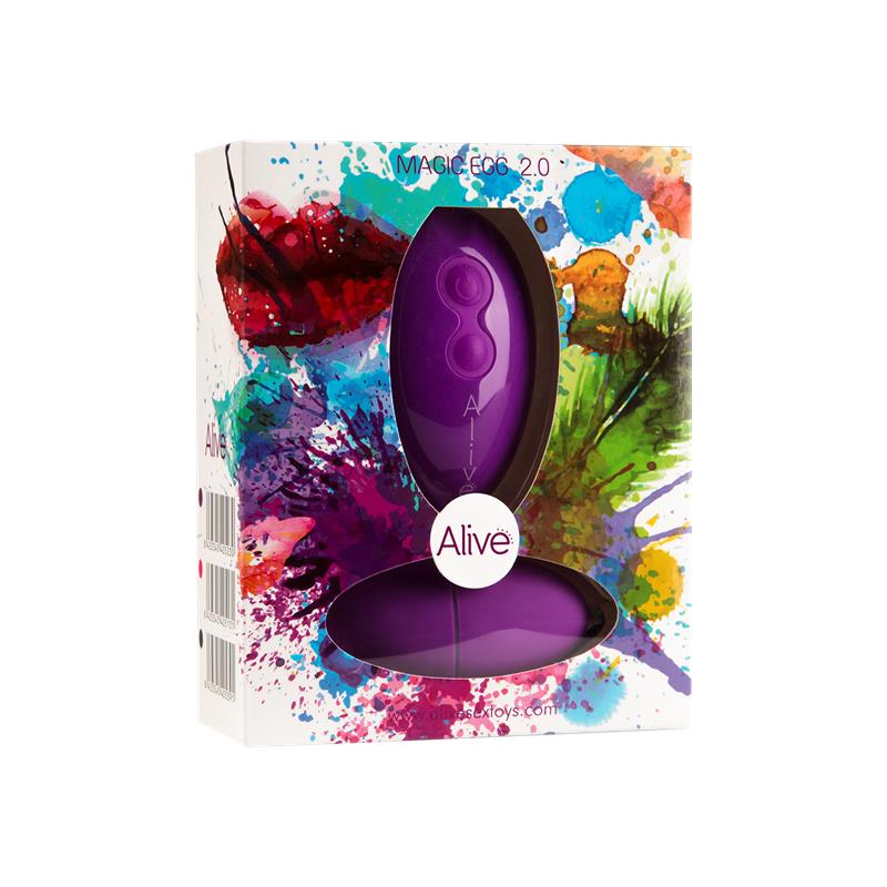 Huevo Vibrador Magic egg 3.0 Purpura - Imagen 2