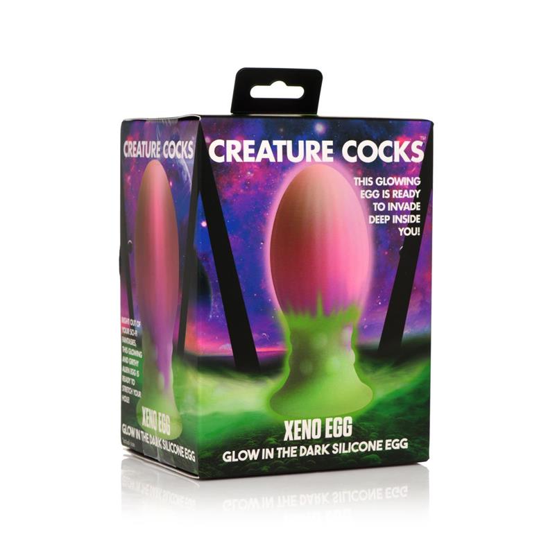 Huevo Xeno Egg Brilla en la Oscuridad Grande 5.25 - Imagen 5