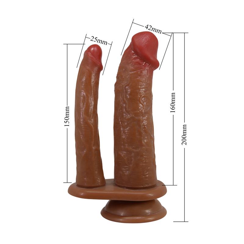 Hulbert Dildo Doble con Vibración - Imagen 7