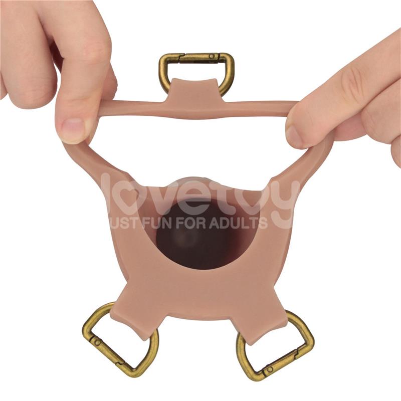 Ingen Arnés Ajustable con Dildo Hueco 9 Enhanced Set L/XL/2XL - Imagen 12